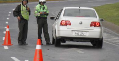 Multa por andar sin seguro